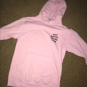 ANTI SS CLUB PINK HOODIE BRAND NEW
